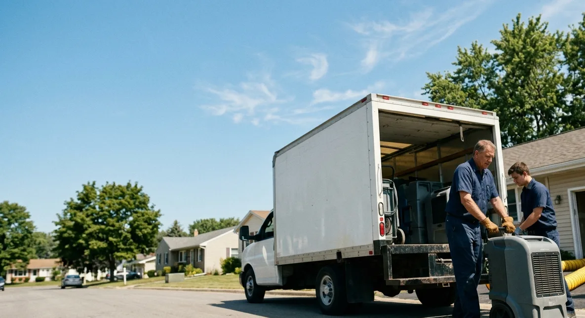 Water Damage Cleanup in Kiel, WI near me